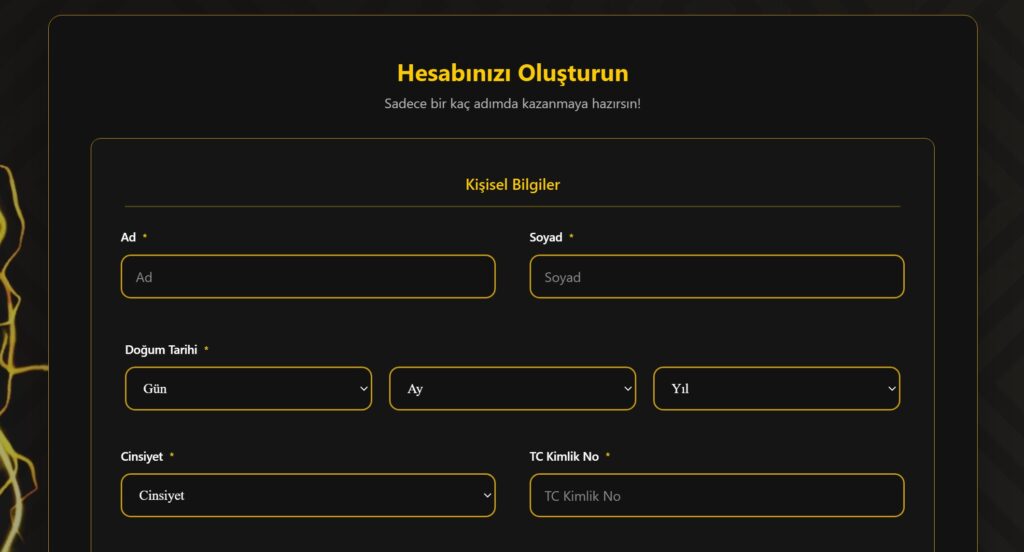 tersobet hesap açma